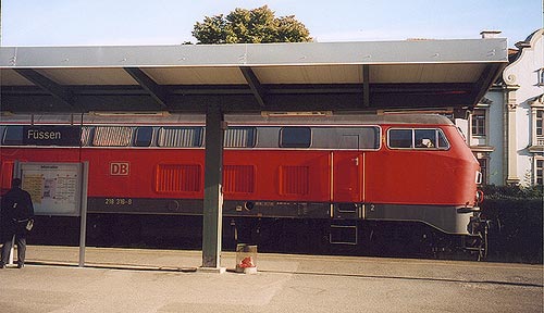 Train à Füssen